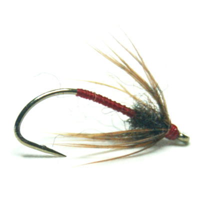 softhackles.com – Soft Hackle Wet Fly – February Red