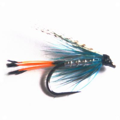 softhackles.blog - seatrout flies - Teal Blue And Silver